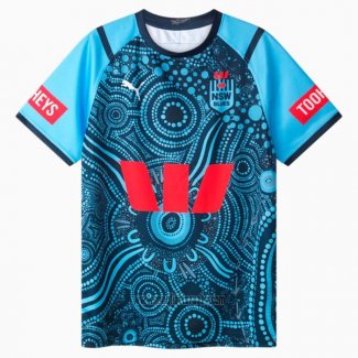 Maglia Bambini NSW Blues Rugby 2024 Indigeno