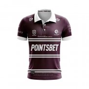 Maglia Polo Manly Warringah Sea Eagles Rugby 2024 Home