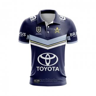 Maglia Polo North Queensland Cowboys Rugby 2024 Home