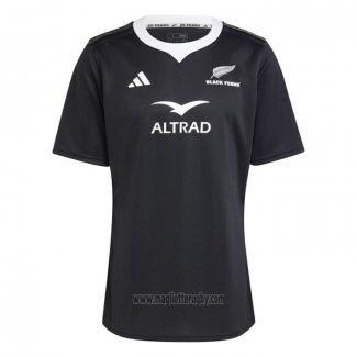 Maglia All Blacks Rugby 2024-25 Nero