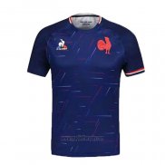 Maglia Francia 7s Rugby 2024 Blu