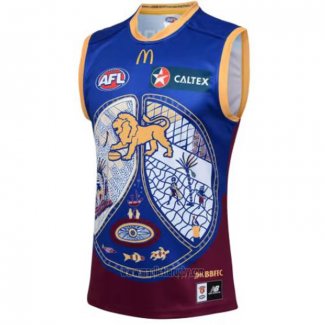 Maglia Brisbane Lions AFL 2024 Indigeno