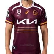 Maglia Brisbane Broncos Rugby 2025 Home