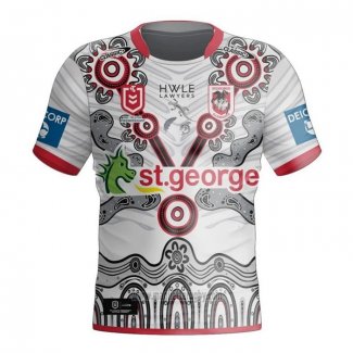 Maglia St George Illawarra Dragons Rugby 2024 Indigeno